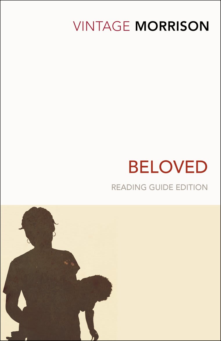 Beloved by Toni Morrison, book cover