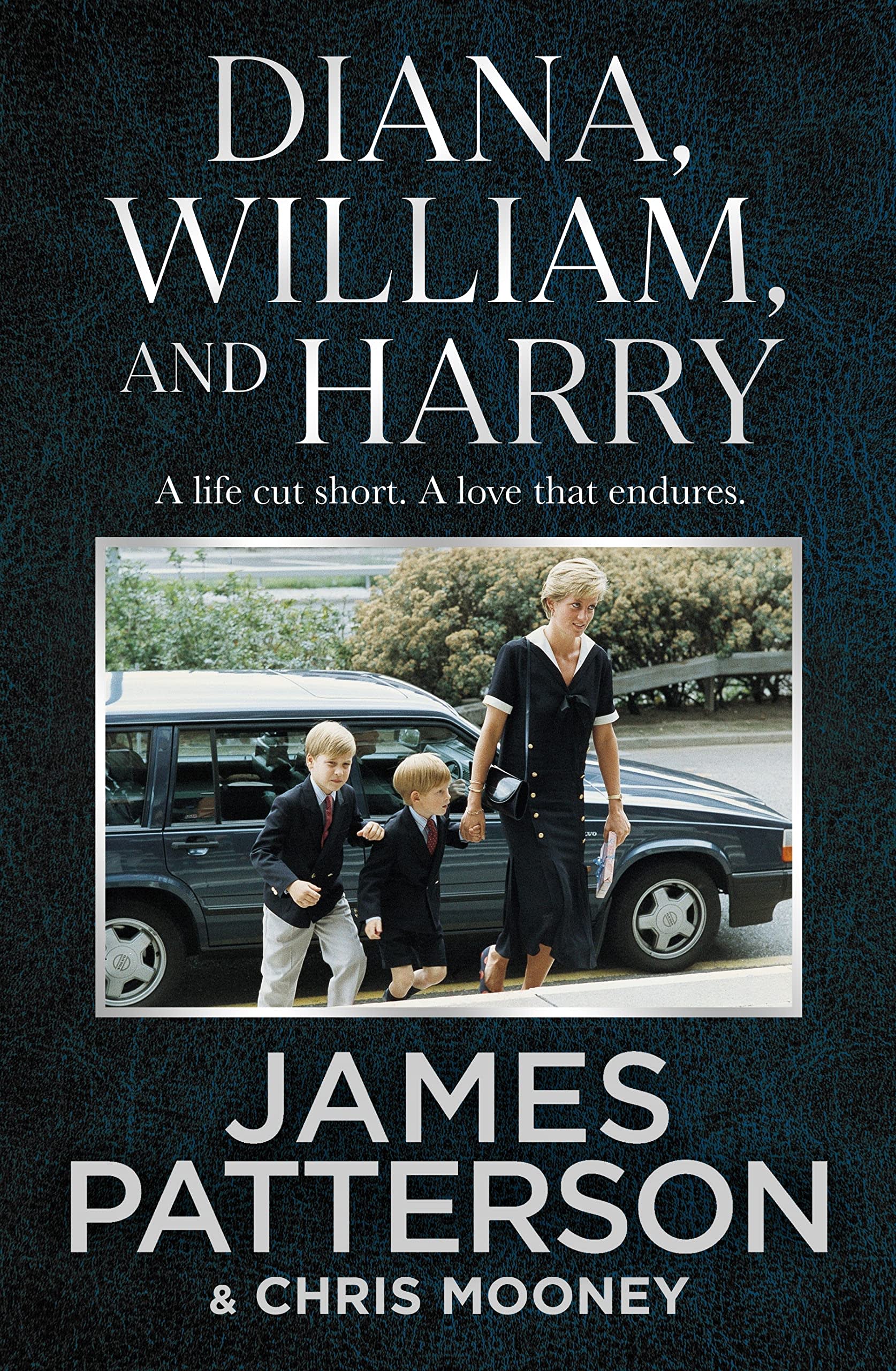 Diana, William and Harry by James Patterson, book cover