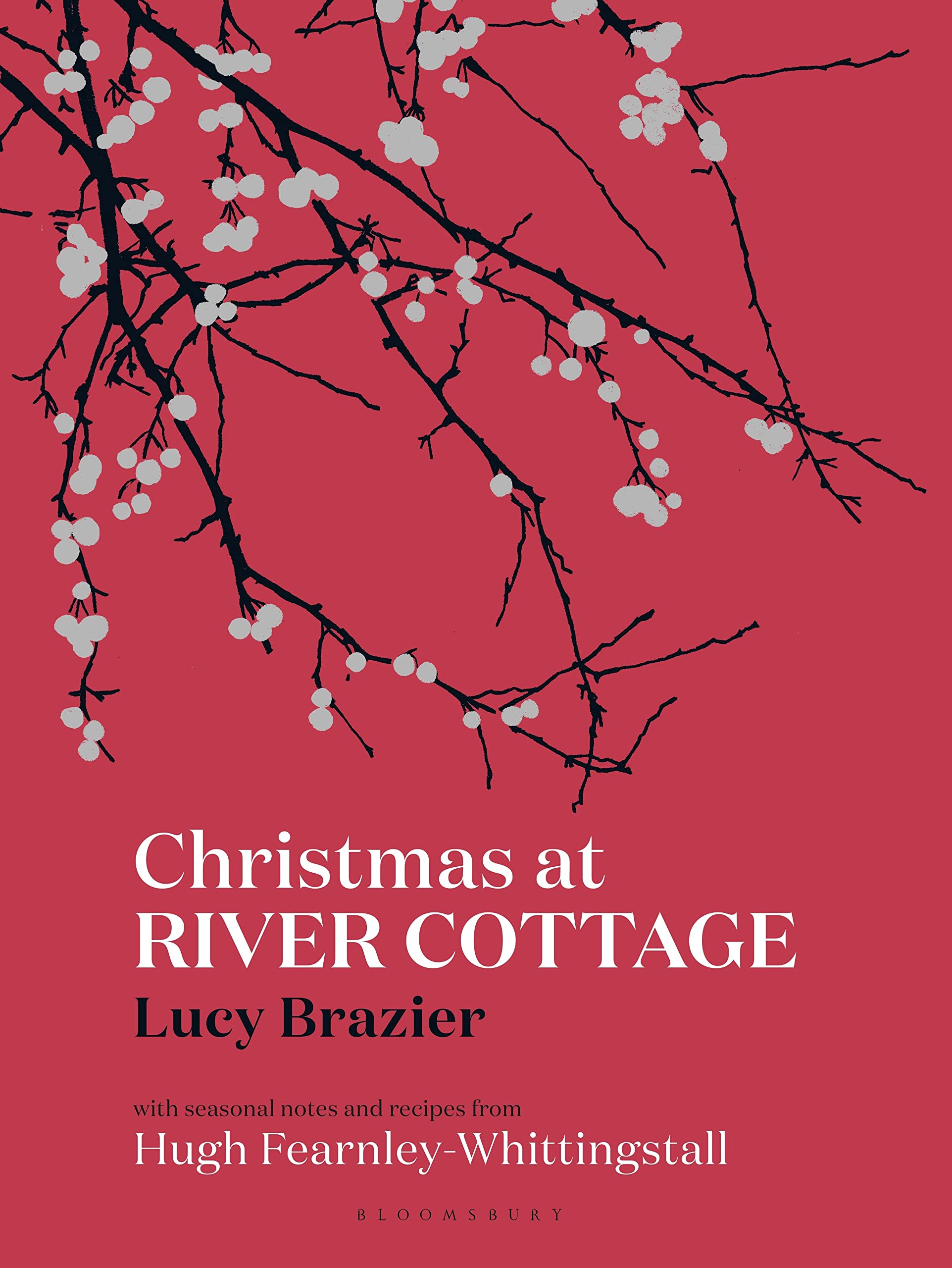 Christmas at River Cottage by Lucy Brazier & Hugh Fearnley-Whittingstall, book cover