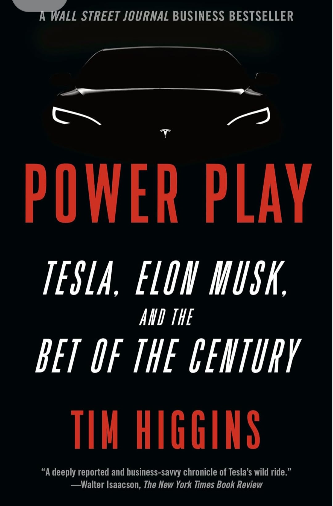 Power Play: Elon Musk, Tesla, and the Bet of the Century by Tim Higgins, book cover