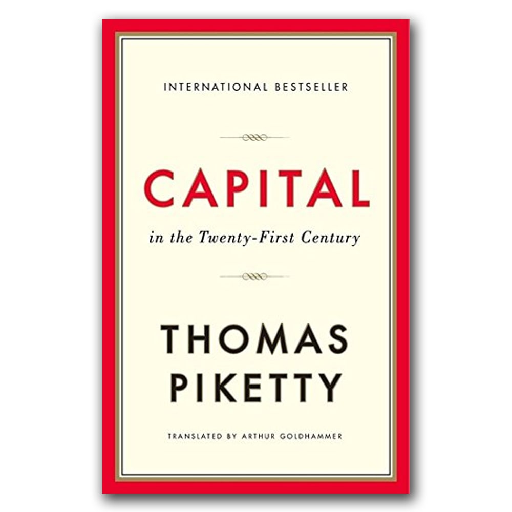 Capital in the Twenty-First Century by Thomas Piketty, book cover
