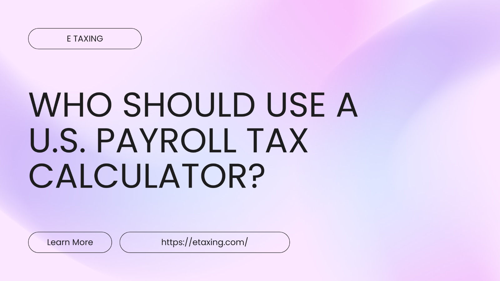 Who should use Payroll Calculator
