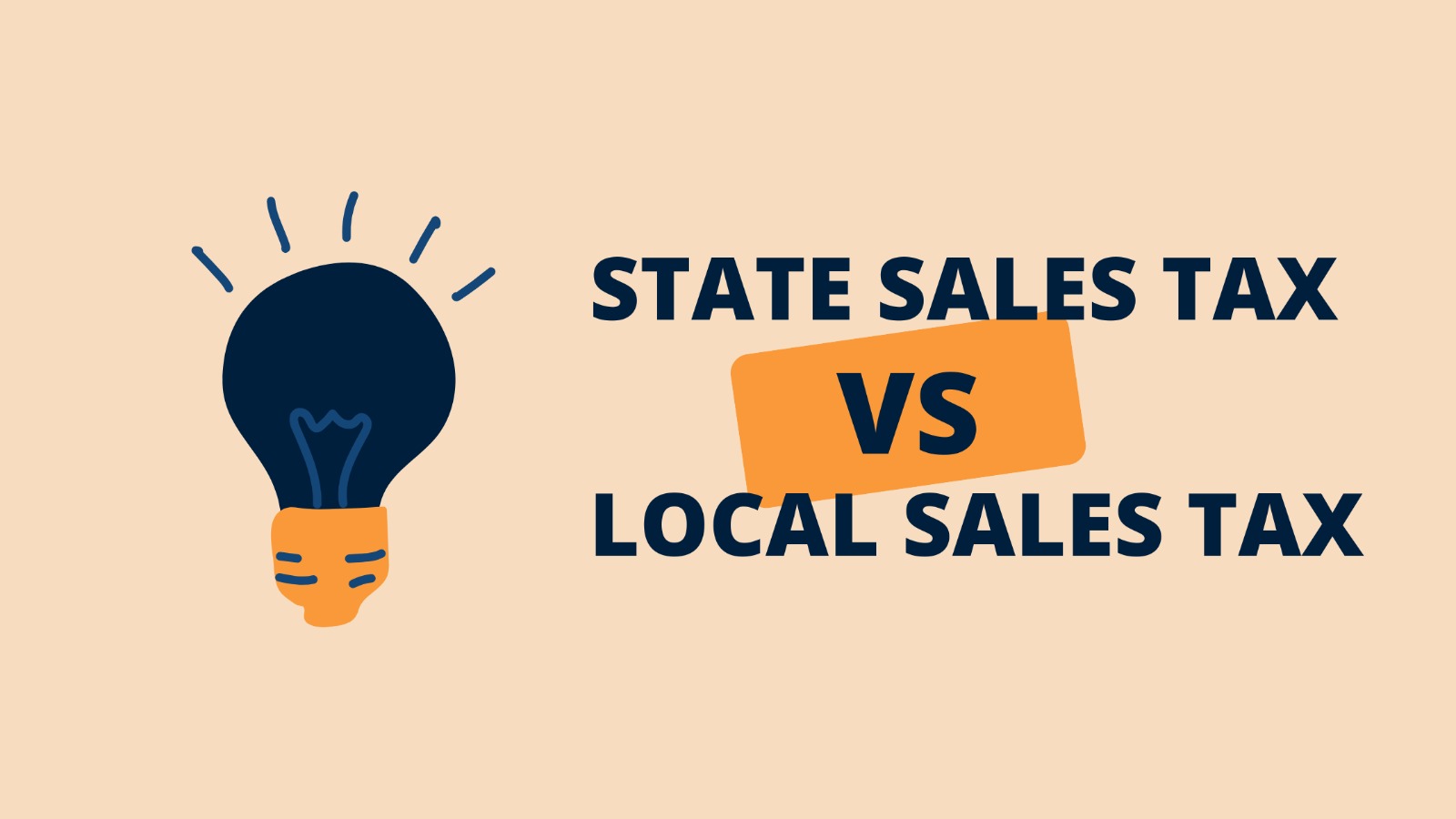State vs Local Sales Tax