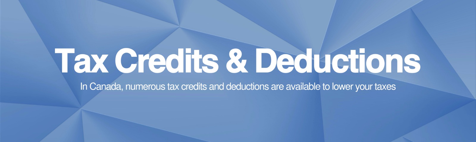 Tax Credits in Canada