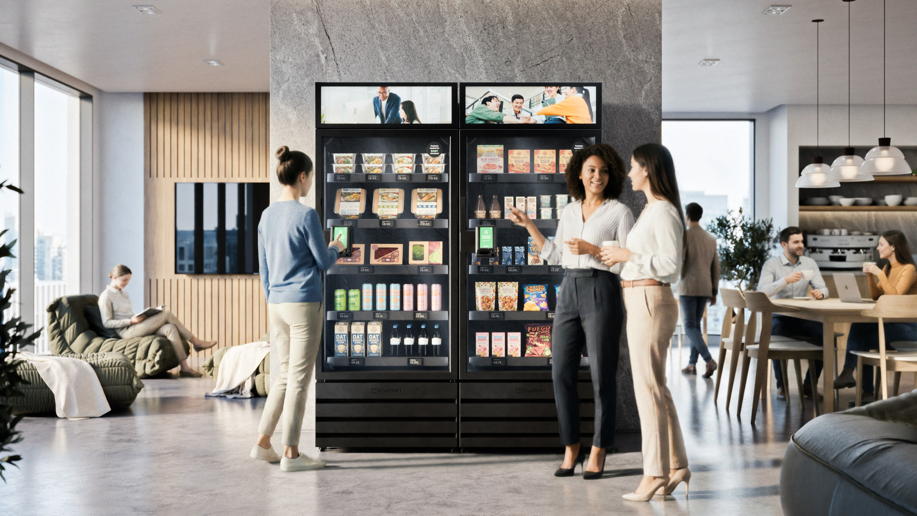 TapStore smart store in corporate office building Toronto