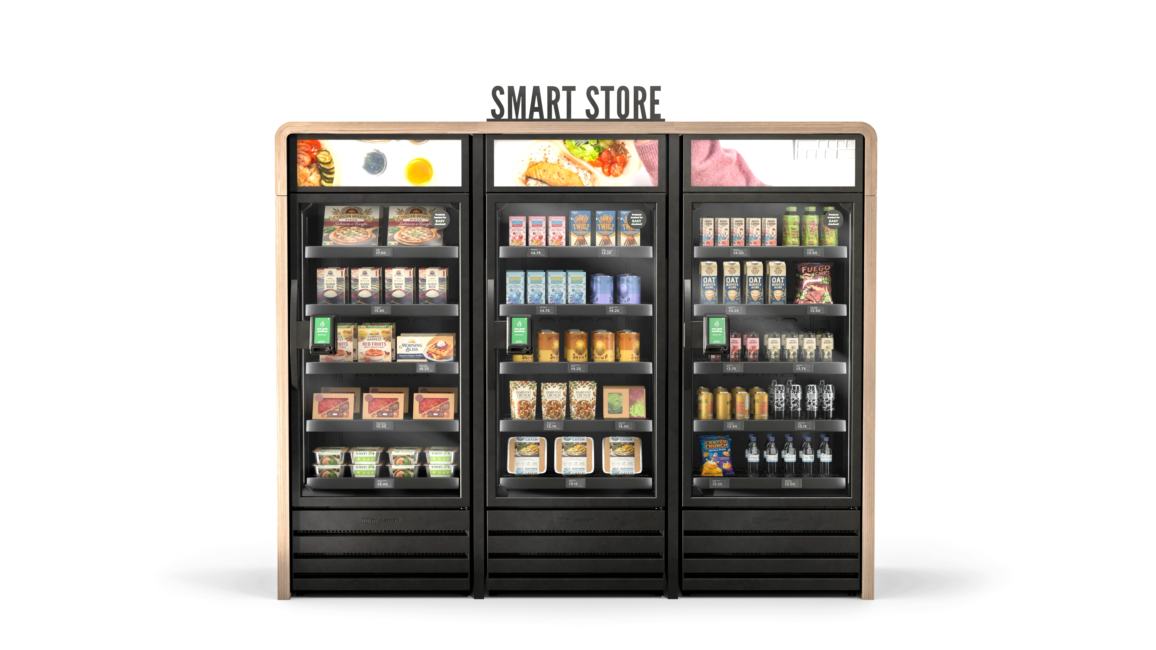 TapStore managed micro market smart store cabinet for condo buildings Toronto
