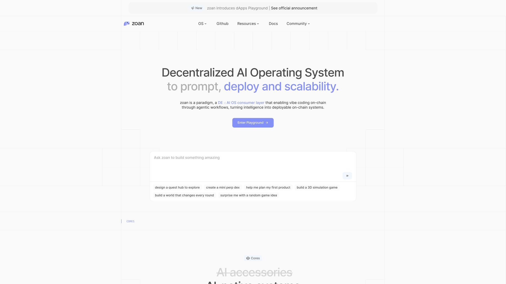 Zoan AI – Design System & Product Redesign