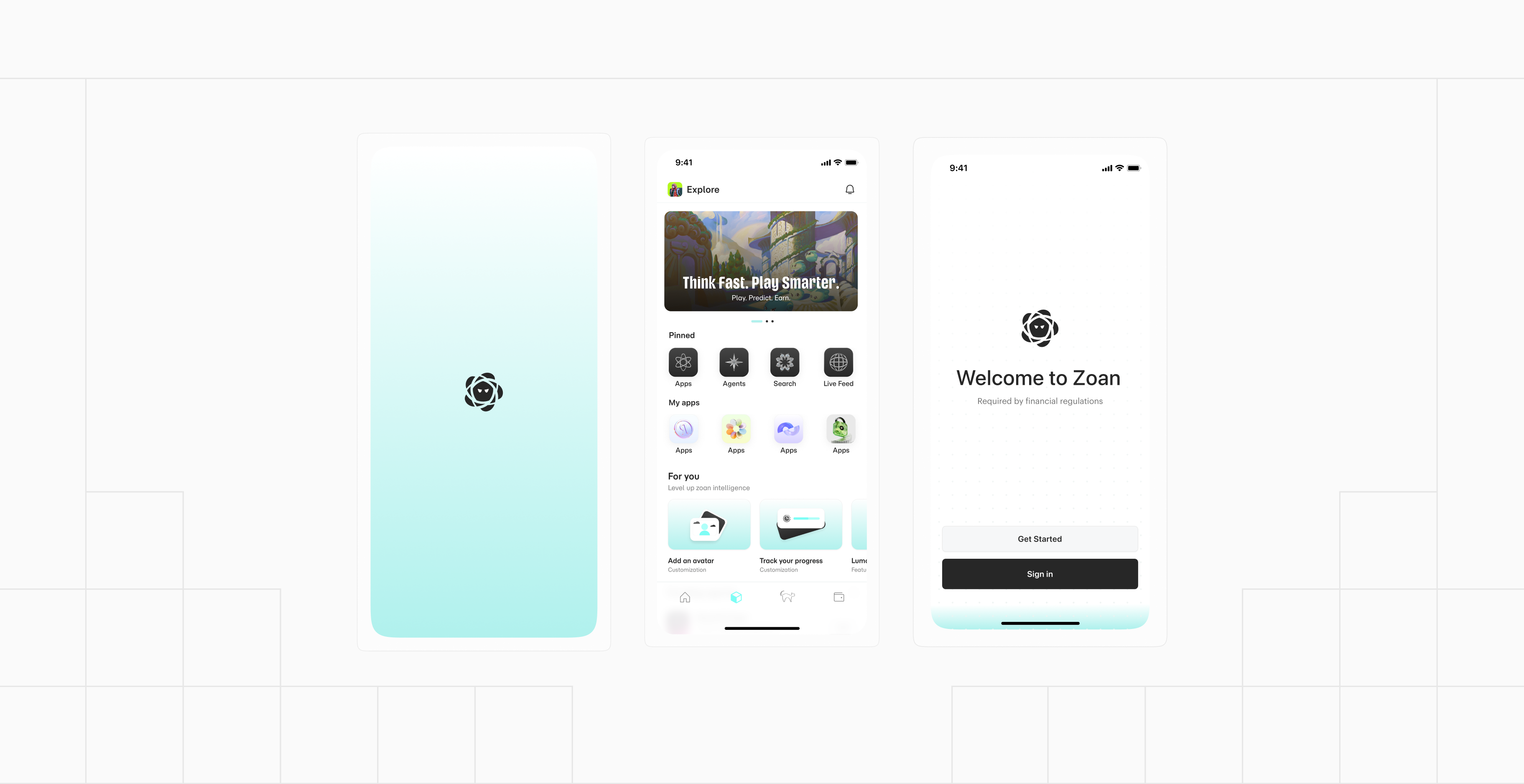 Zoan desktop workflow showcase