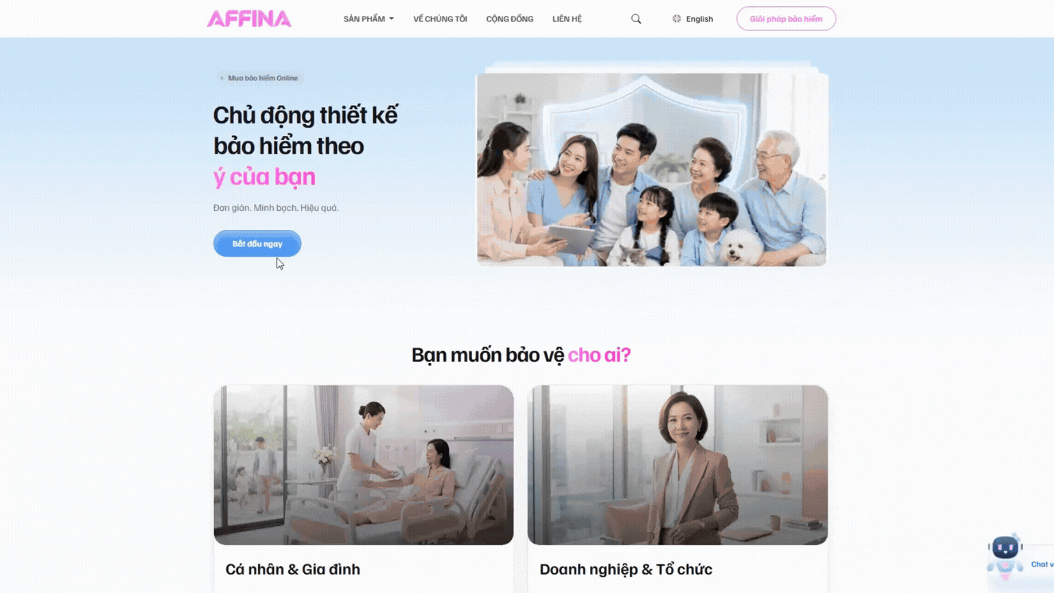 Affina — UX/UI-Led Brand & Product Transformation