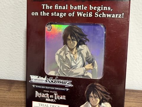 Weiss Schwarz Attack on Titan Final Season Trial Deck+ — English photo 1