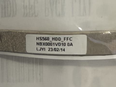 Laptop HDD Ribbon Cable NBX0001VD10 / HS560_HDD_FFC photo 3