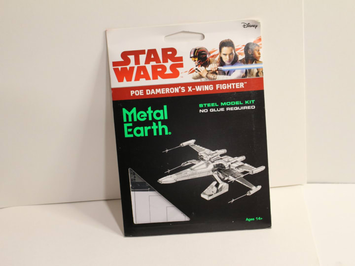 Metal earth X wing fighter