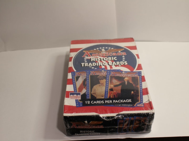 Americana historic trading cards