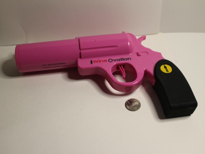 Electric Gun Wine Opener
