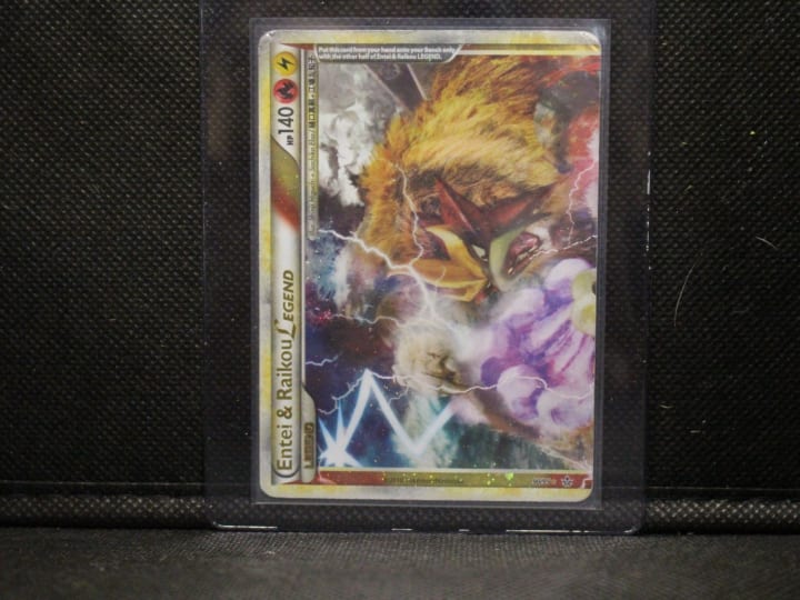 Entei & Raikou LEGEND 90/95 Pokémon Card