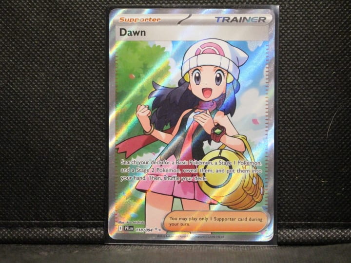 Dawn 118/094 Pokémon Full-Art Trainer Card