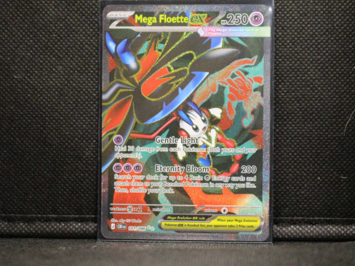 Mega Floette ex 101/086 Pokémon Full-Art Holo Card