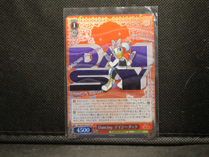 Dancing Daisy Duck Disney100 Weiss Schwarz SR Card
