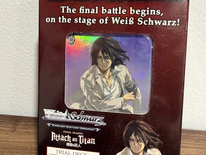 Weiss Schwarz Attack on Titan Final Season Trial Deck+ — English
