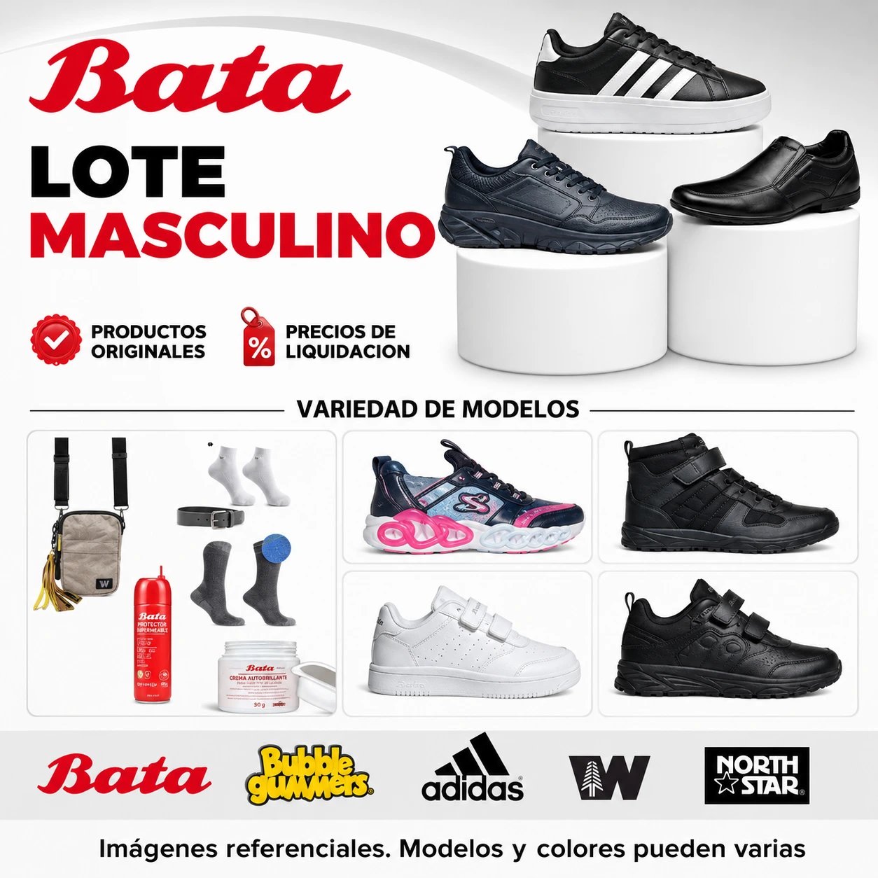 LOTE 41BATA| MARCAS ORIGINALES