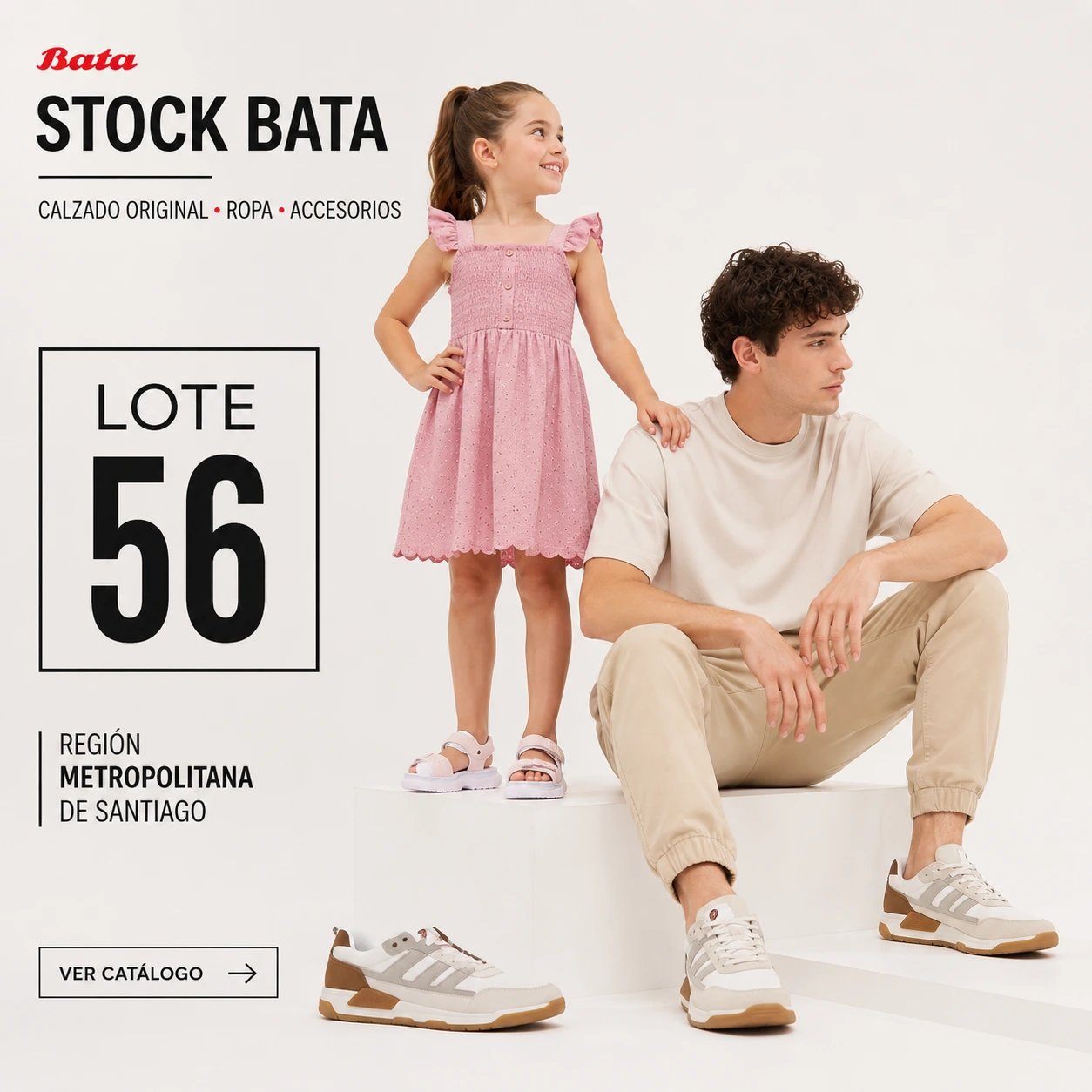 LOTE # 56 BATA MULTIMARCA ORIGINAL