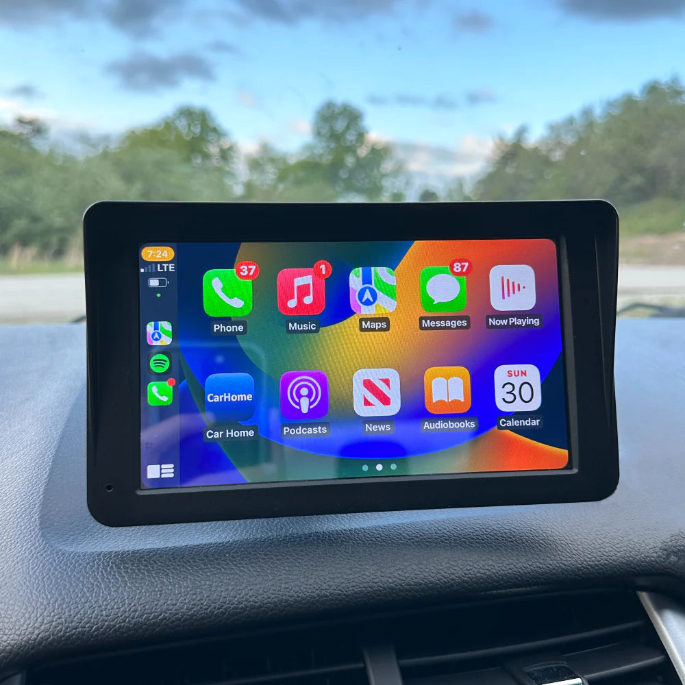 Pantalla universal de 7 pulgadas con car play