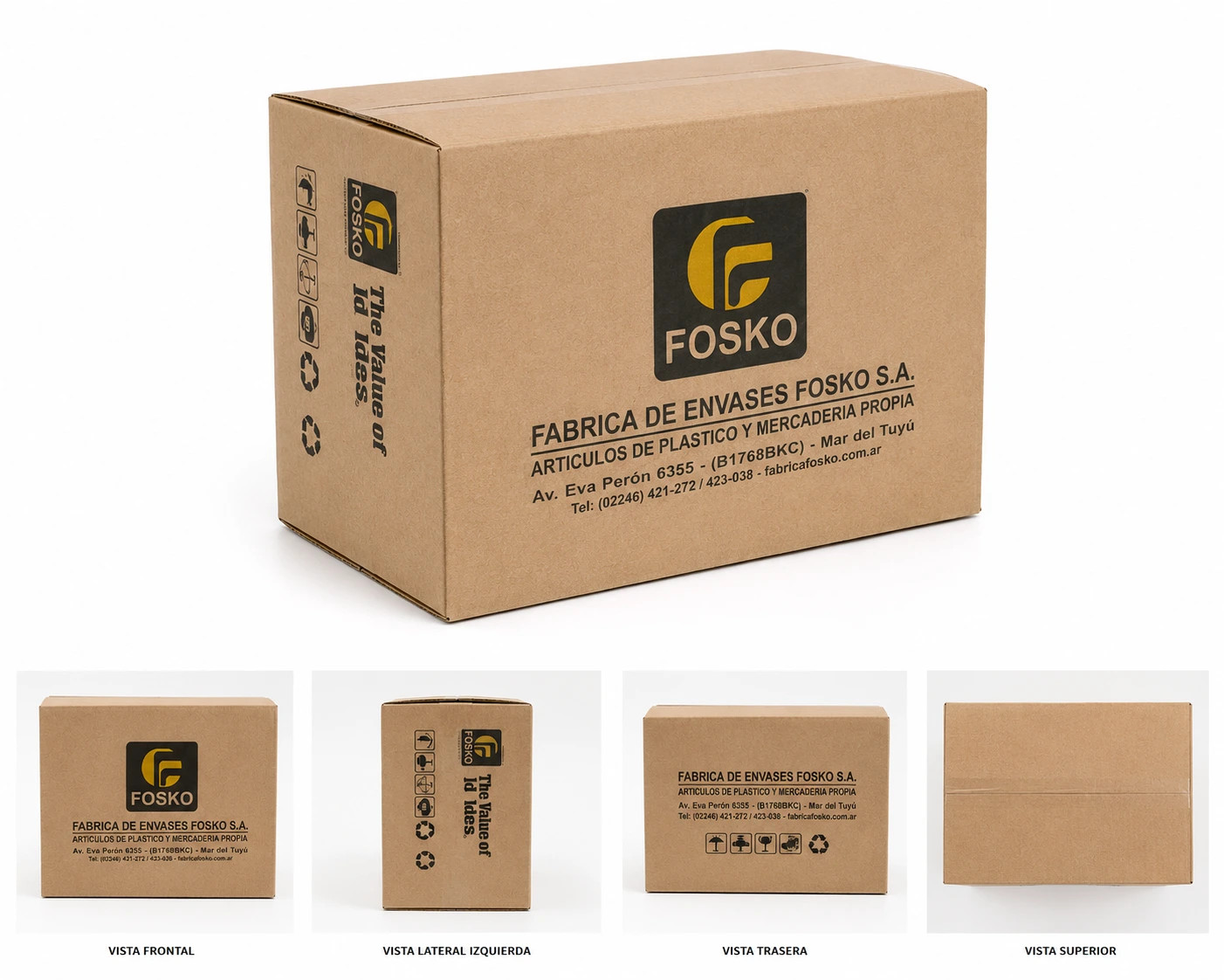 CAJAS NUEVAS DE CARTON - Imagen 1