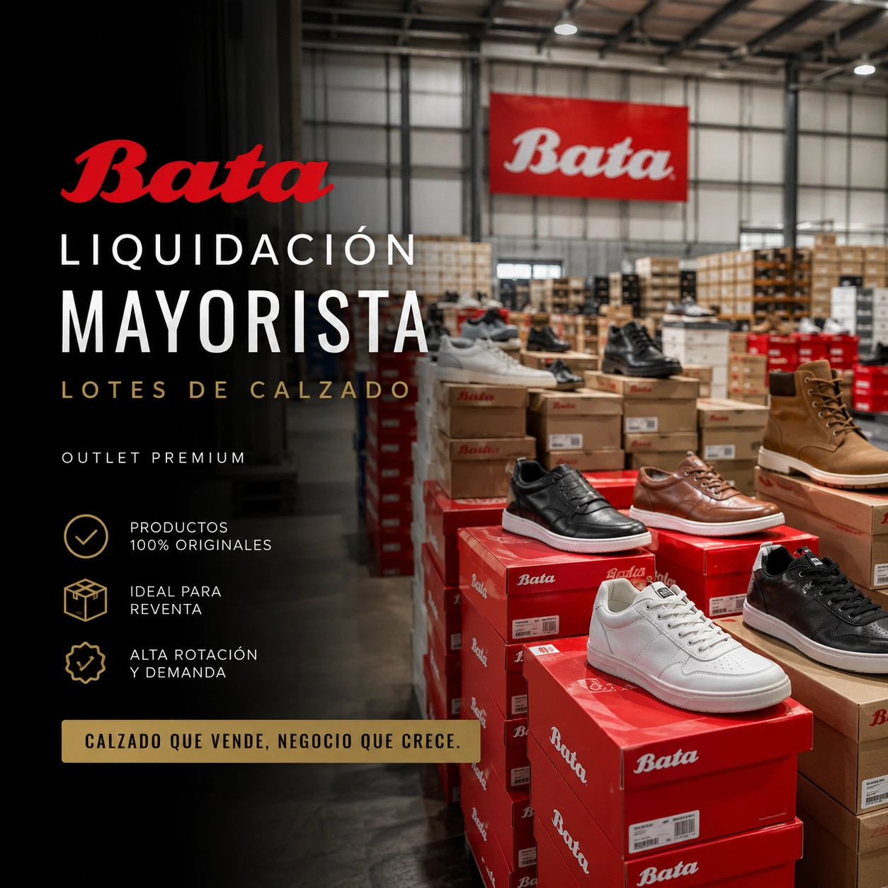 LOTE 24 MAYORISTA CALZADO BATA/WEINBRENNER - Imagen 1