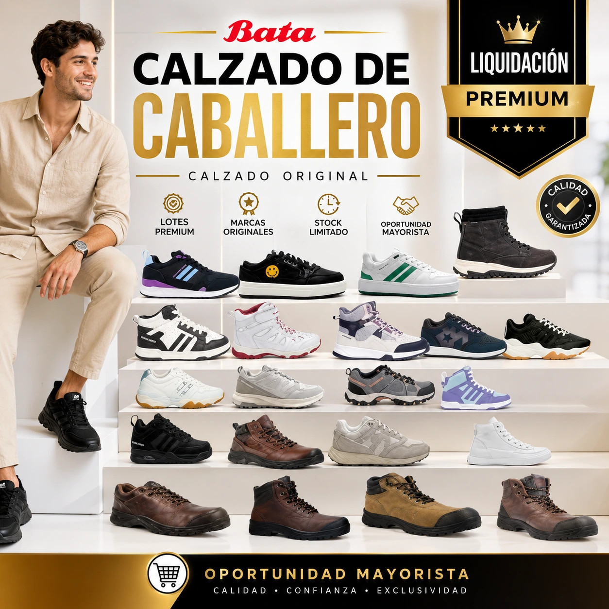 LOTE #77 – BATA -STOCK MAYORISTA - Imagen 4