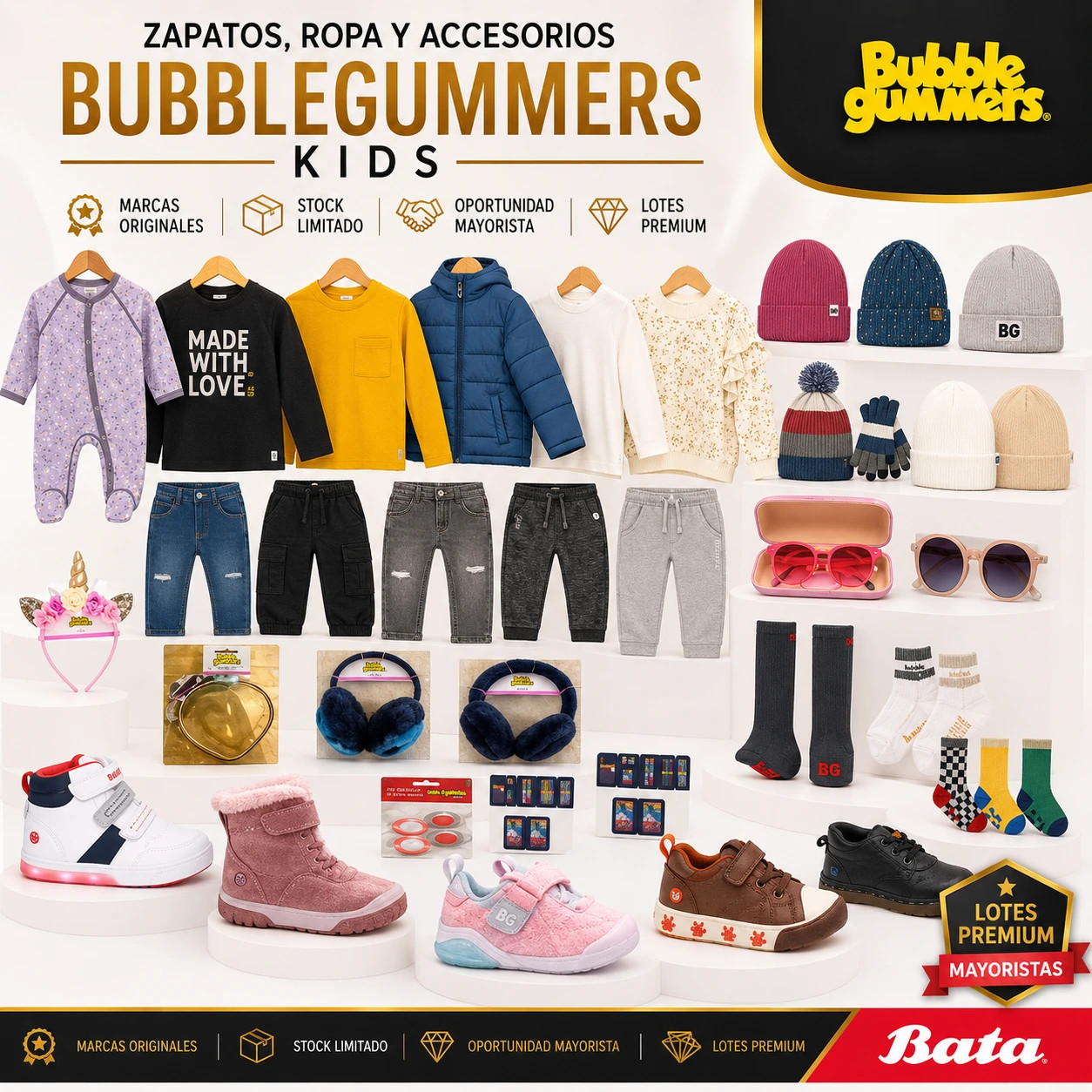 LOTE #110 BATA- BUBBLEGUMMERS ORIGINAL - Imagen 1