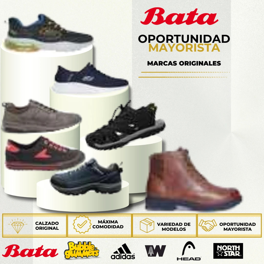 LOTE # 62 BATA | OPORTUNIDAD MAYORISTA EN CALZADO Y ACCESORIOS ORIGINALES - Imagen 2