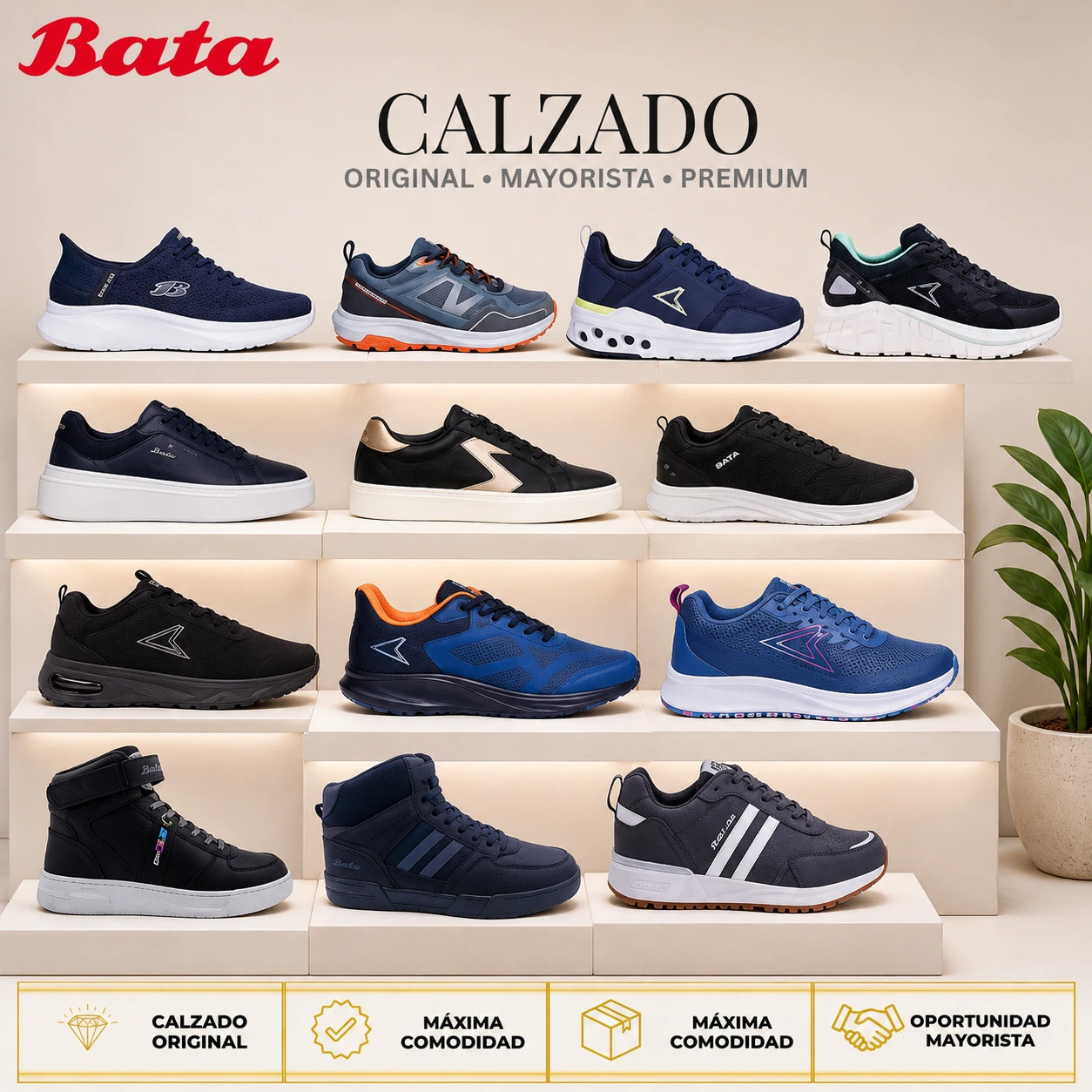LOTE # 56 BATA MULTIMARCA ORIGINAL - Imagen 3