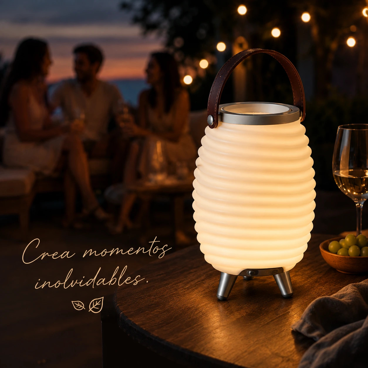 LOTE SYNERGY 35 | LÁMPARA LED CON PARLANTE BLUETOOTH Y ENFRIADOR INTEGRADO - Imagen 5