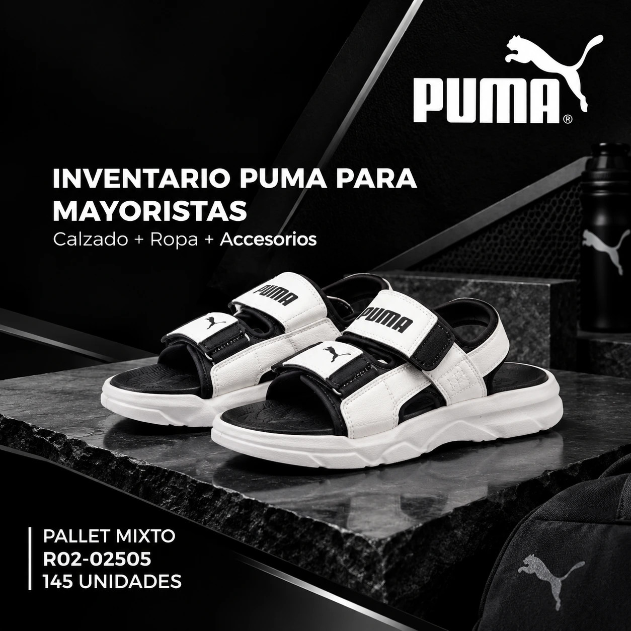 PALLET R02-02505 MAYORISTA PUMA - 145 UNIDADES - CALZADO - VESTUARIO-ACCESORIOS - Imagen 1