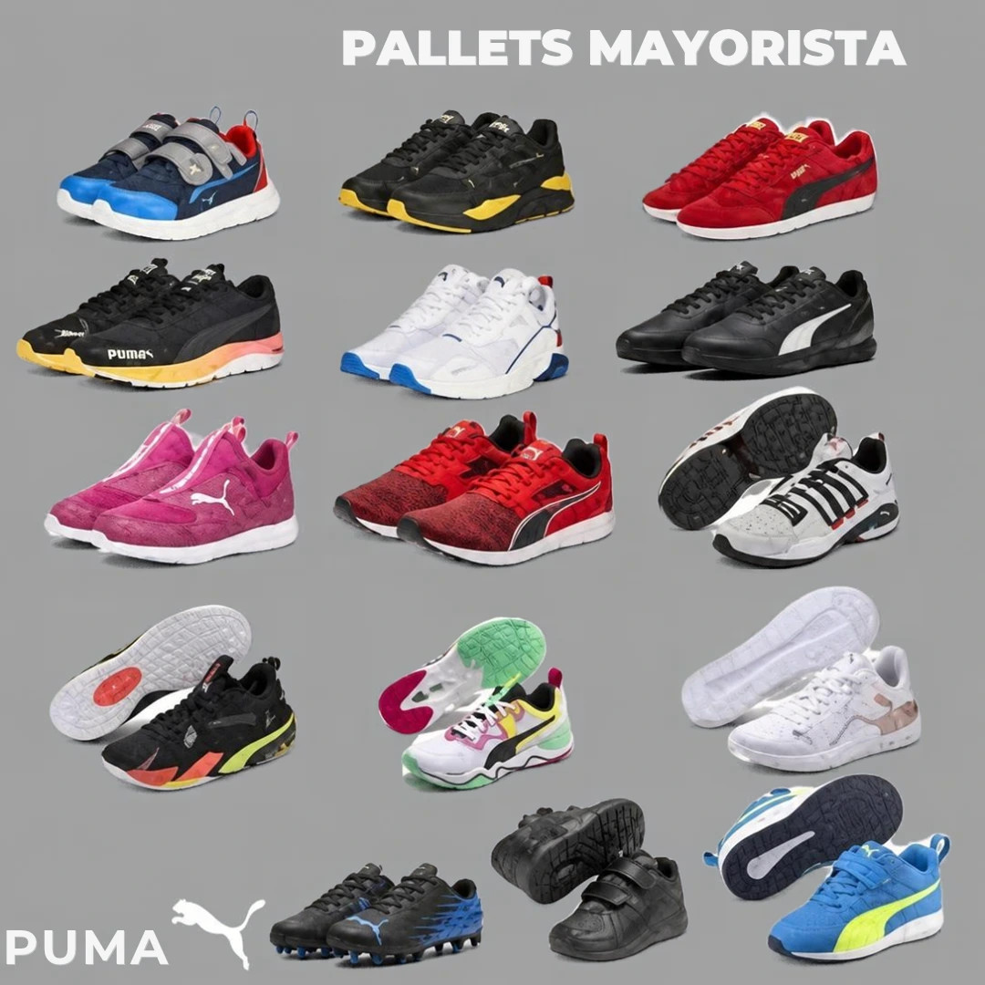 PALLET R01-01053 MAYORISTA PUMA - 142 UNIDADES - CALZADO · VESTUARIO - Imagen 2