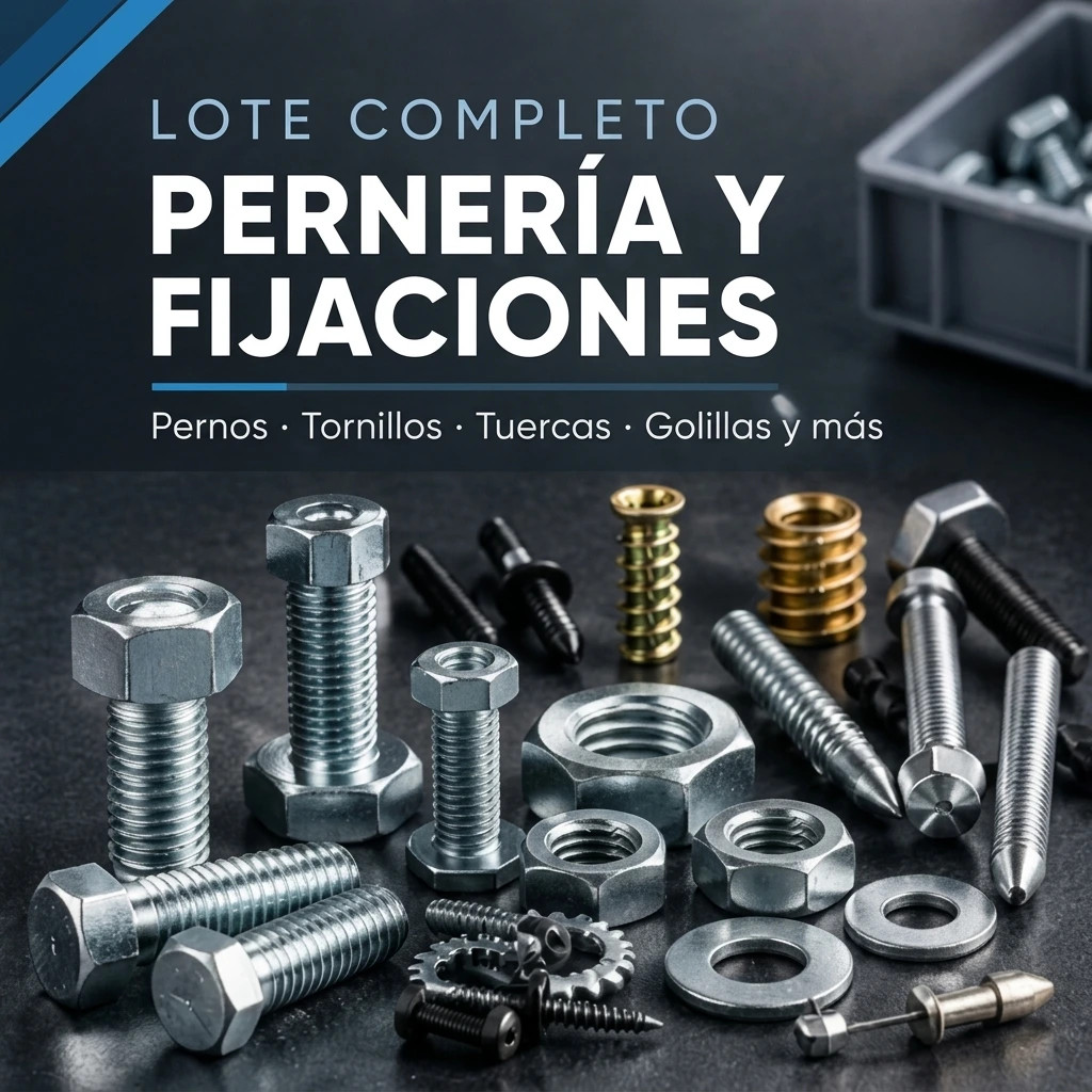 Lote de Pernería y Fijaciones Industrial – Venta Completa - Imagen 1