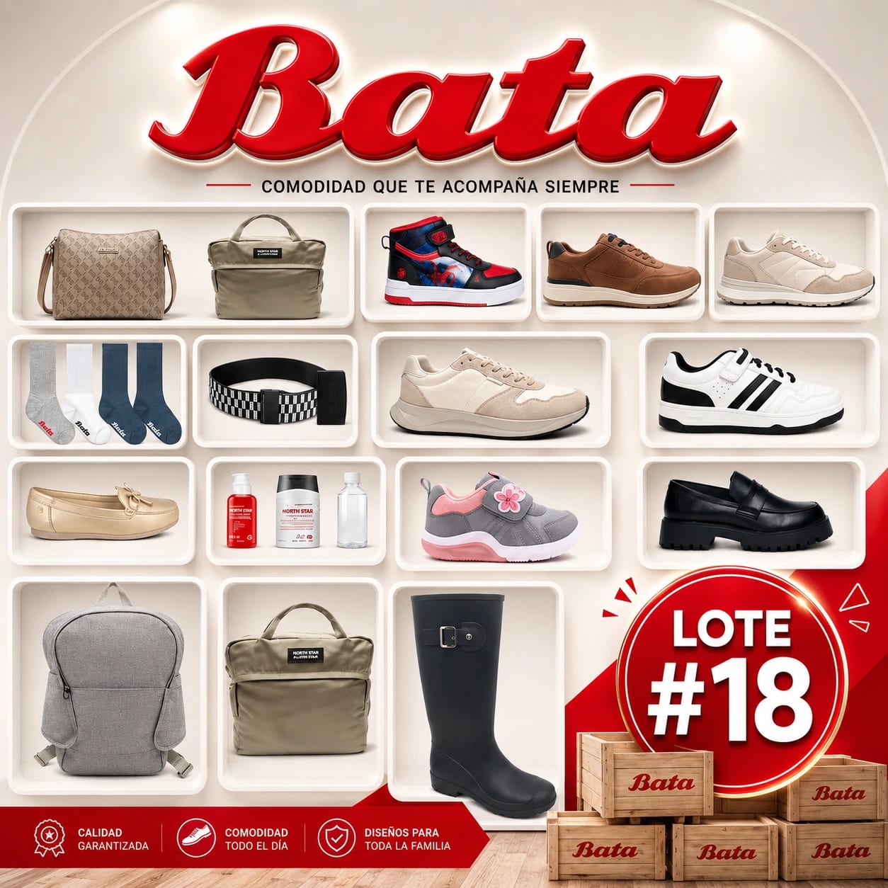 Lote 18 Mayorista BATA - Miniatura 1