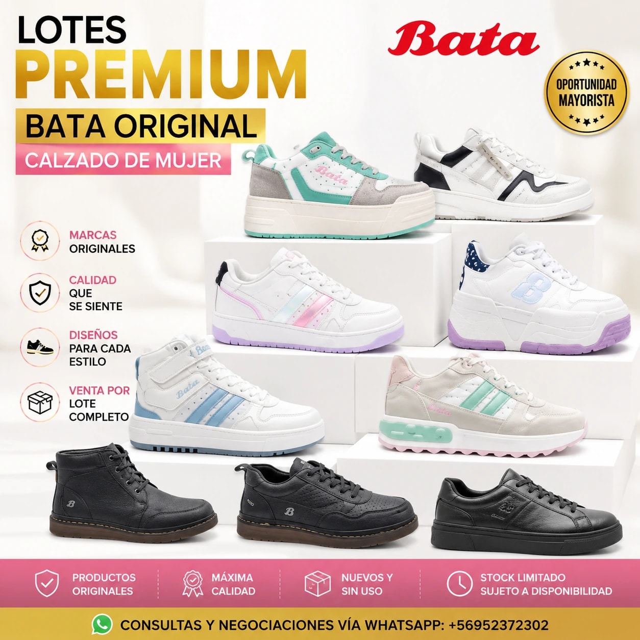 LOTE #38 BATA OPORTUNIDAD MAYORISTA PREMIUM - Miniatura 4