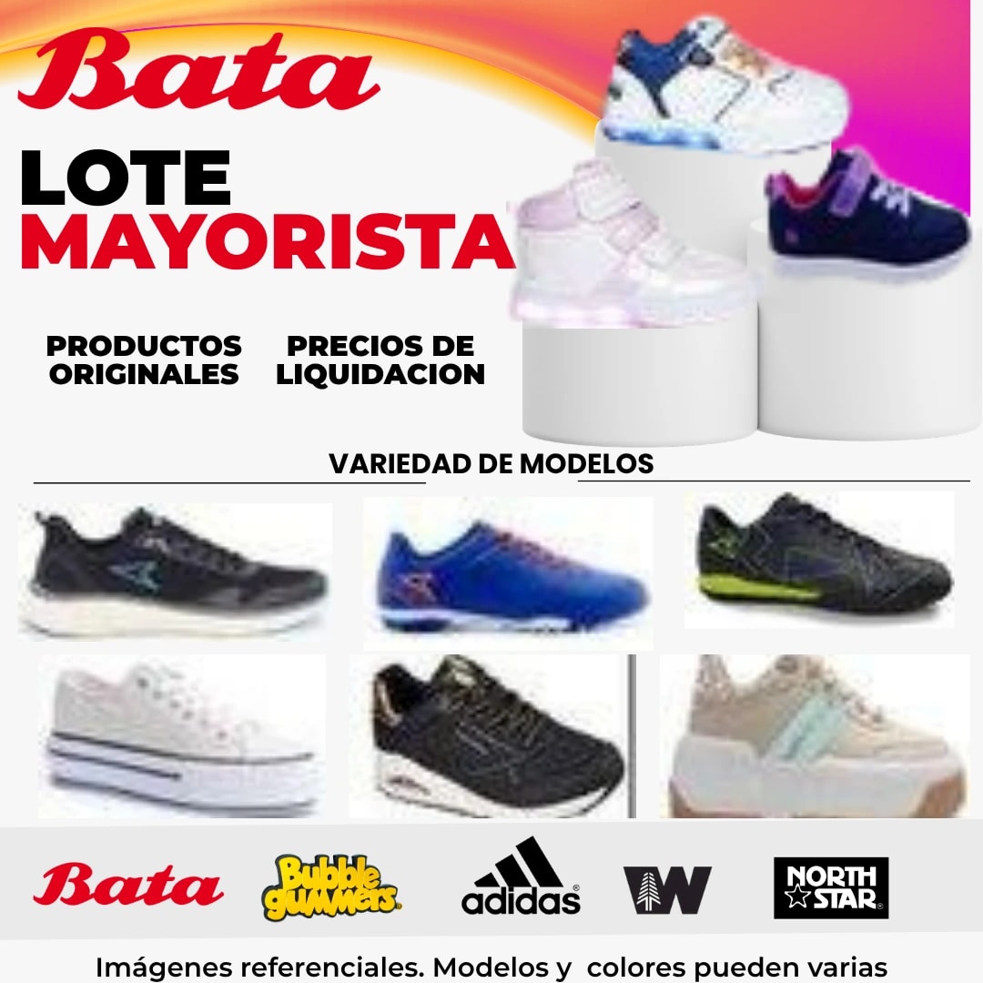 LOTE # 42 BATA | MARCAS ORIGINALES - Miniatura 3