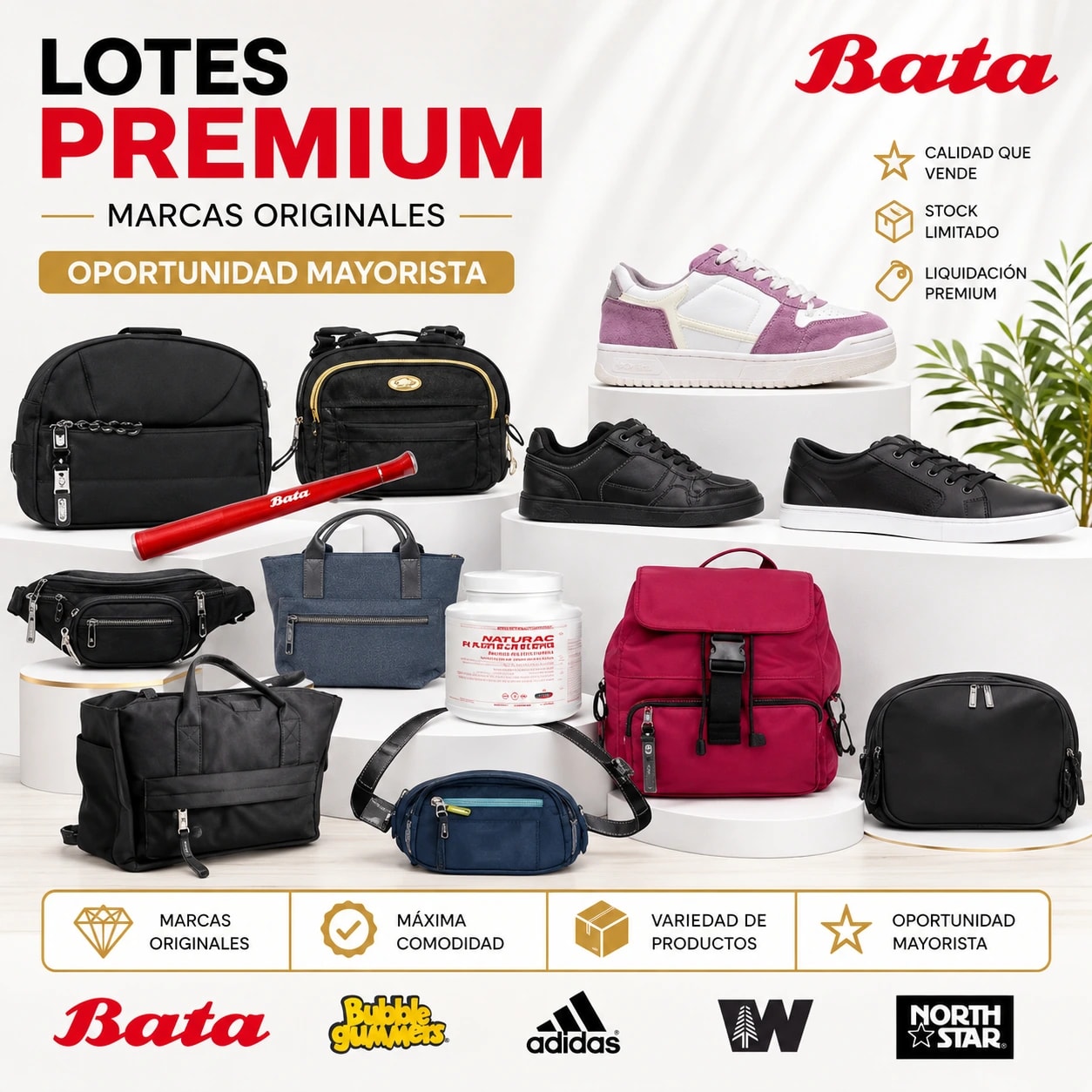 LOTE # 84 BATA PREMIUM - Miniatura 1