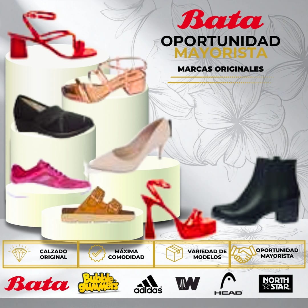 LOTE # 59 BATA MEGA LOTE MAYORISTA DE MARCAS ORIGINALES - Miniatura 4