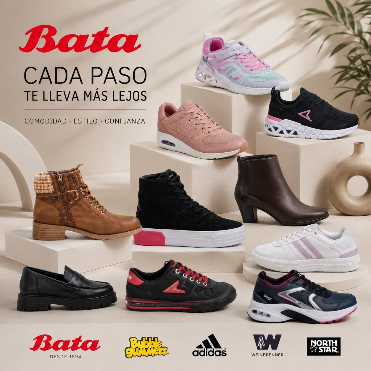 LOTE # 81 | PUNTA ARENA | BATA  | CALZADO| ROPA | ACCESORIOS - Miniatura 5