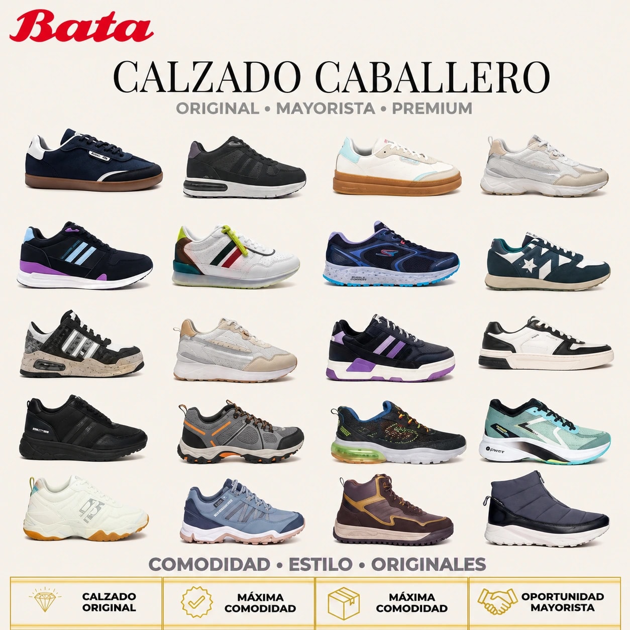 LOTE 78 RANCAGUA | BATA | MEGA LOTE MAYORISTA DISPONIBLE – MÁS DE 10.000 UNIDADES - Miniatura 5