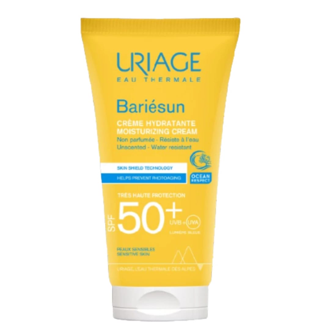 URIAGE BARIESUN SPF50+ FRAGRANCE FREE CREAM 50ML | CAJA X 42 UNIDADES | PROTECTOR SOLAR FACIAL - Miniatura 1
