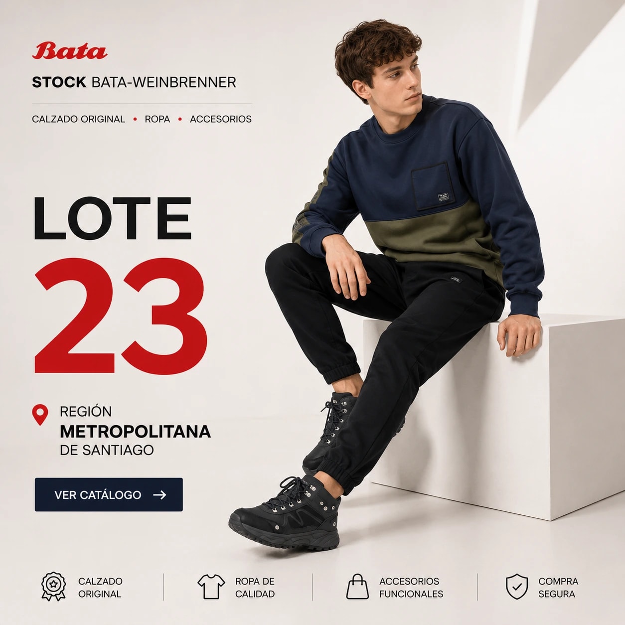 LOTE # 23 BATA | WEINBRENNER - Miniatura 1