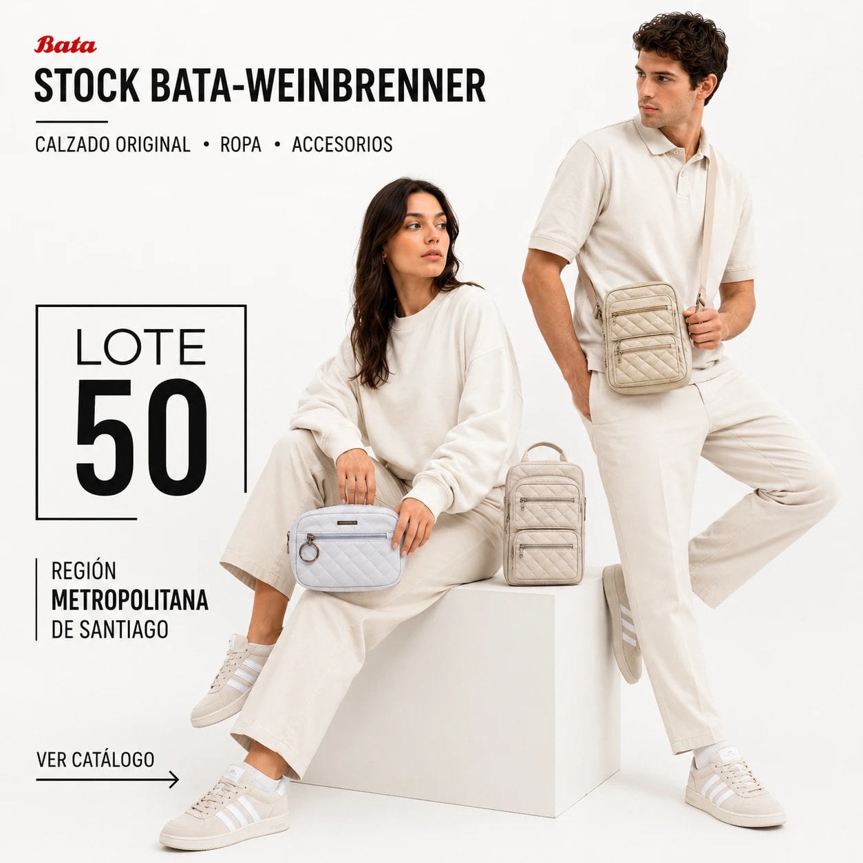 LOTE # 50 BATA – MULTIMARCA ORIGINAL - Miniatura 1