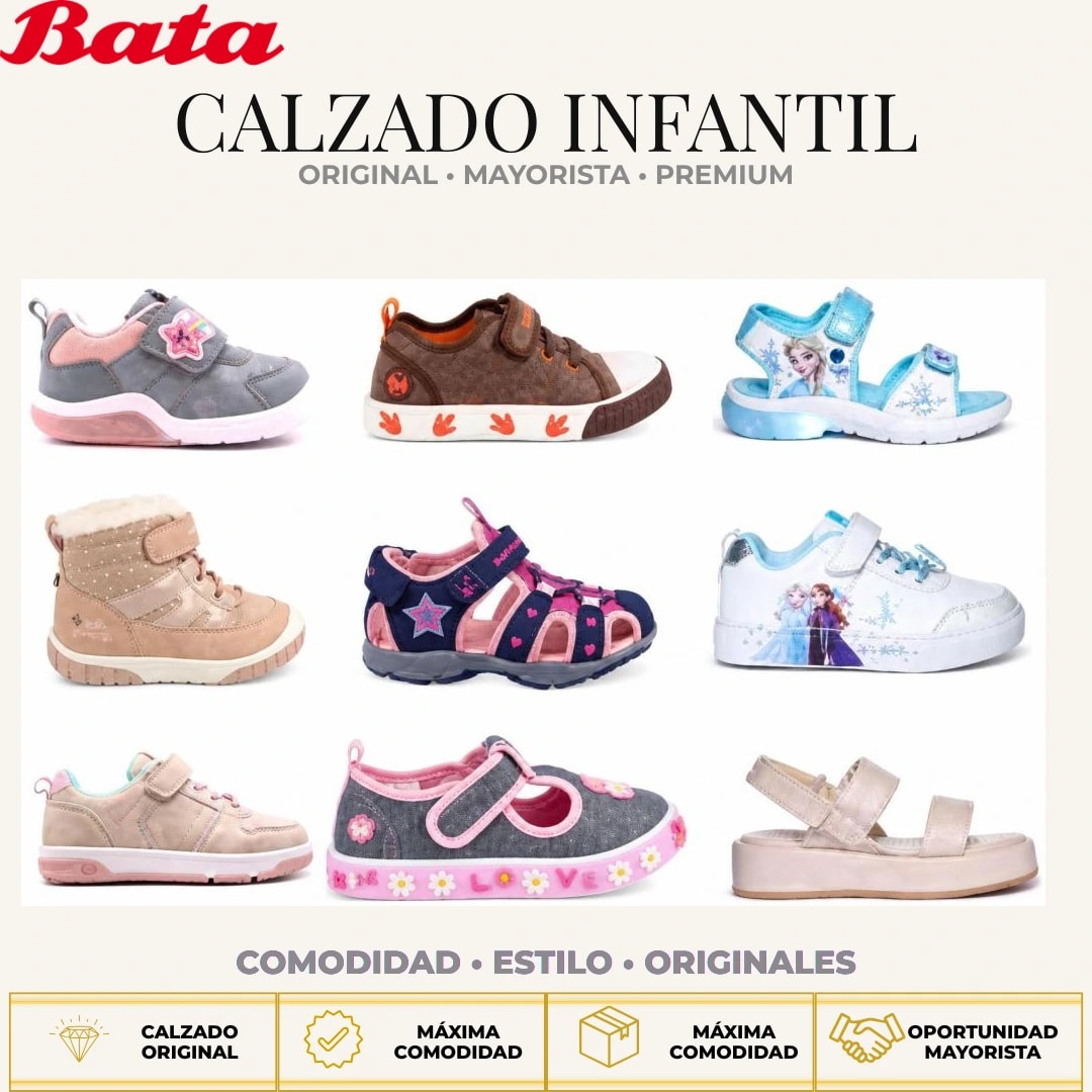 LOTE # 50 BATA – MULTIMARCA ORIGINAL - Miniatura 8