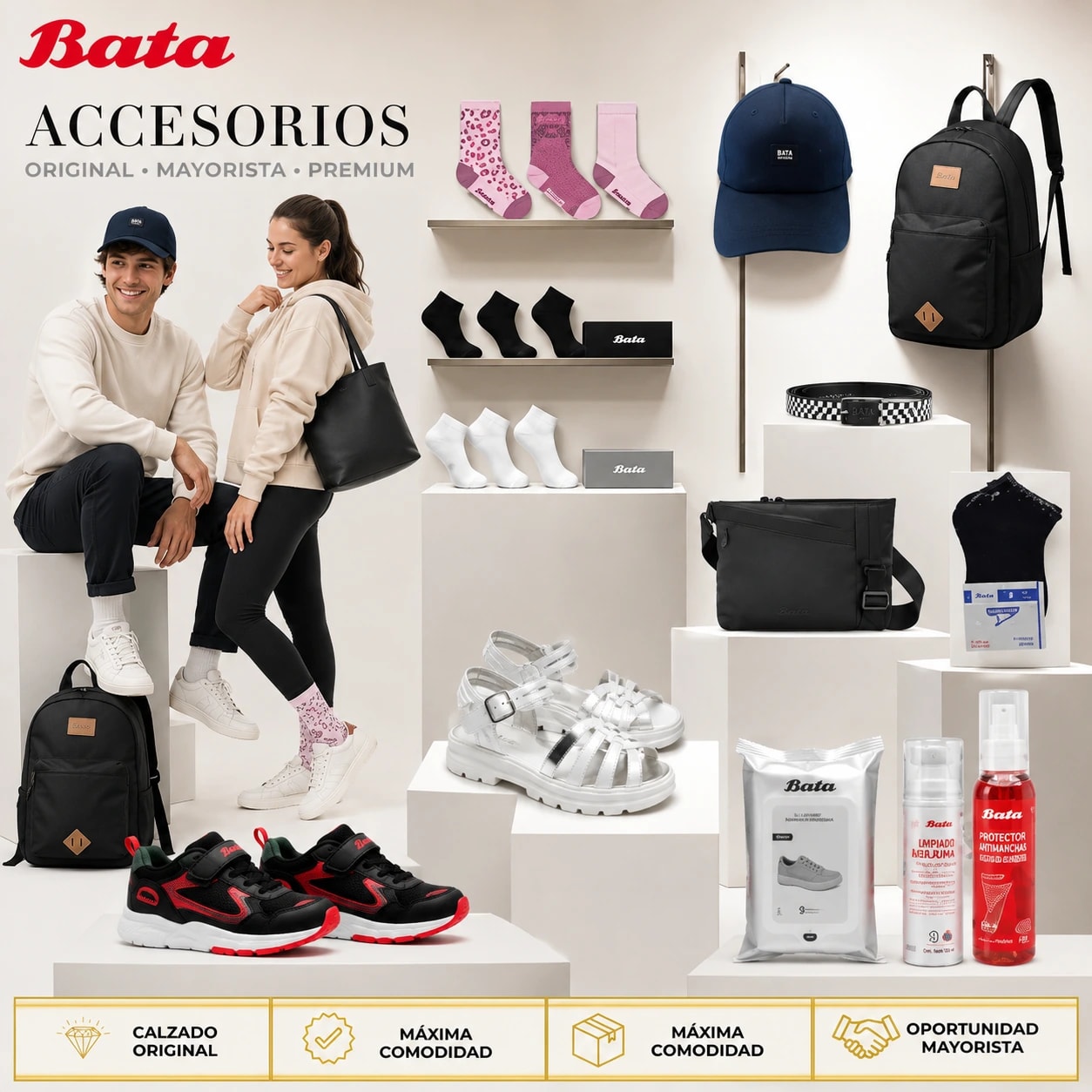 LOTE # 63 BATA – MULTIMARCA ORIGINAL - Miniatura 4