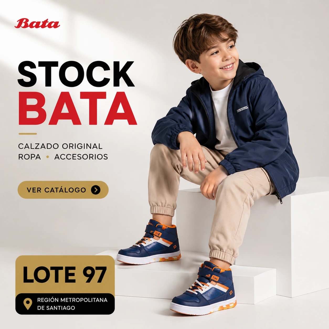 LOTE # 97 BATA– CALZADO INFANTIL BUBBLEGUMMERS - Miniatura 1