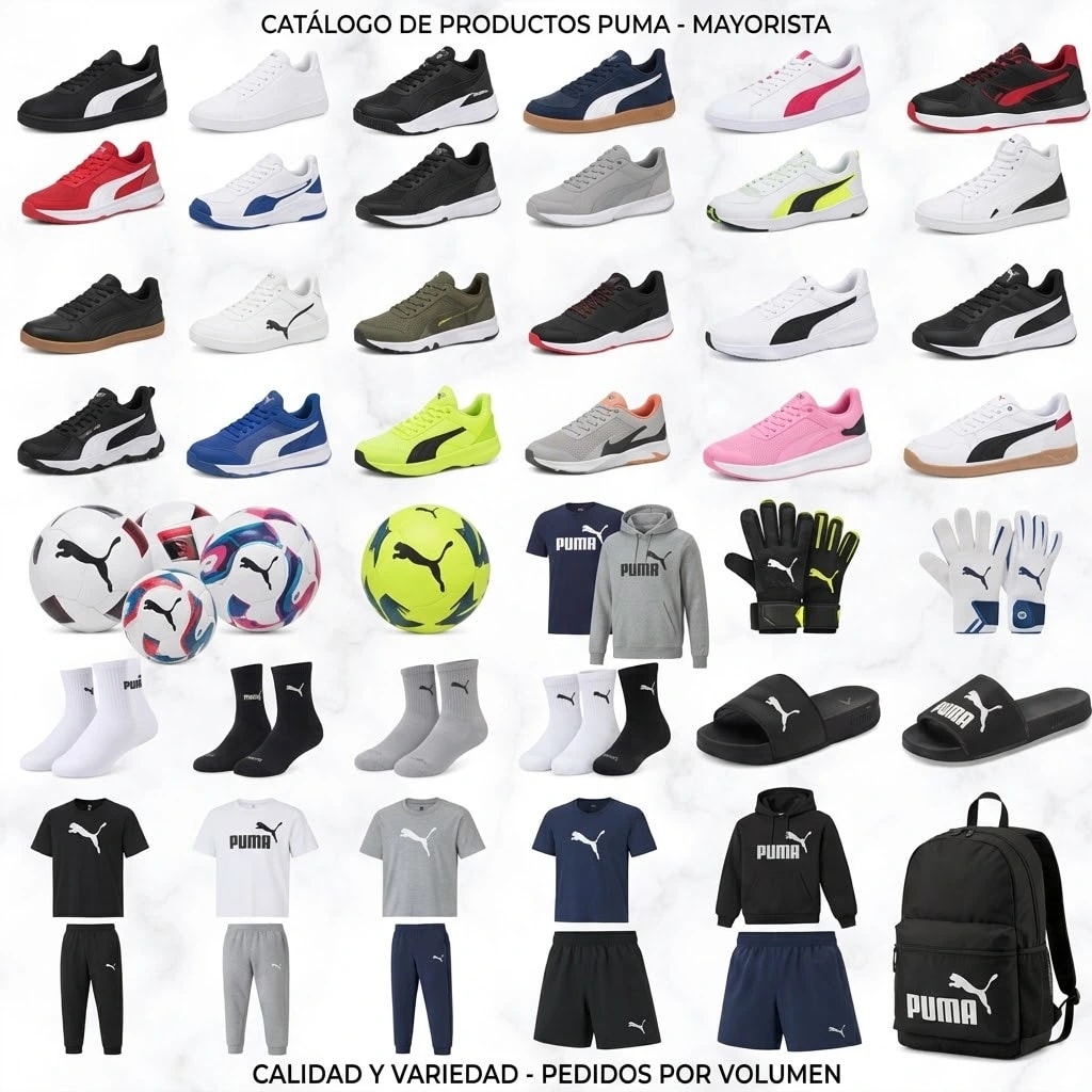PALLET R01-01211 MAYORISTA PUMA - FERRARI / BMW- VESTUARIO · CALZADO · ACCESORIOS-243 UNIDADES - Miniatura 2